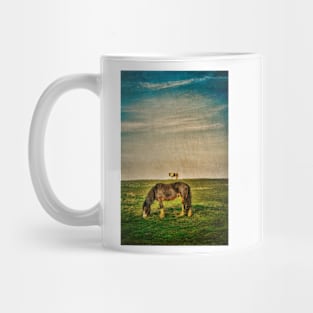 Ponies on Harlow Common Mug